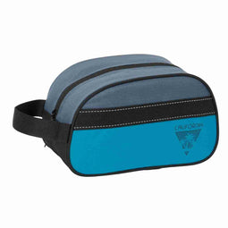Reistasje BlackFit8 California Blauw Zwart Recyclebaar 26 x 15 x 12 cm