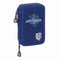 Dubbele etui Harry Potter Captain Marineblauw 12.5 x 19.5 x 4 cm Dubbele etui 29 Onderdelen
