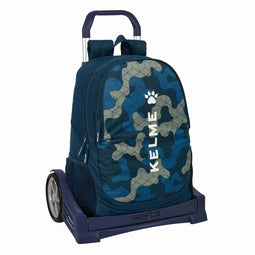 Schoolrugzak met Wielen Kelme Epic Marineblauw 32 x 44 x 16 cm