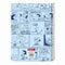 Notitieboekje Snoopy Love Blauw A5 80 Lakens