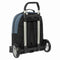 Schoolrugzak met Wielen BlackFit8 California Blauw Zwart 32 x 42 x 15 cm