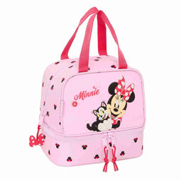 Lunchtrommel Minnie Mouse Naive Roze 20 x 20 x 15 cm