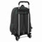 Schoolrugzak met Wielen Real Madrid C.F. Grijs 32 x 44 x 16 cm