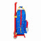 Schoolrugzak met Wielen Mickey Mouse Clubhouse Good day Blauw 20 x 28 x 8 cm