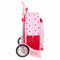 Schoolrugzak met Wielen Minnie Mouse Naive Roze 33 x 42 x 14 cm
