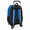 Schoolrugzak met Wielen Hot Wheels Let's race Blauw Zwart 33 x 42 x 14 cm