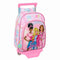 Schoolrugzak met Wielen Barbie Painterly Roze Hemelsblauw 26 x 11 x 67 cm 26 x 34 x 11 cm