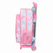 Schoolrugzak met Wielen Barbie Painterly Roze Hemelsblauw 26 x 11 x 67 cm 26 x 34 x 11 cm