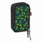 Driedubbele Pennenzak Minecraft Tnt Multicolour 12,5 x 19,5 x 5,5 cm 37 Onderdelen