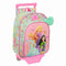 Schoolrugzak met Wielen Disney Princess Bloom Groen Roze 26 x 11 x 67 cm 26 x 34 x 11 cm