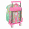 Schoolrugzak met Wielen Disney Princess Bloom Groen Roze 26 x 11 x 67 cm 26 x 34 x 11 cm