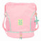 Rugtas met Koordjes Munich Candy Roze 35 x 40 x 1 cm