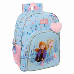 Schoolrugzak Frozen Ice magic Blauw 33 x 42 x 14 cm