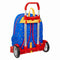 Schoolrugzak met Wielen Mickey Mouse Clubhouse Good day Blauw 33 x 42 x 14 cm