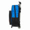 Schoolrugzak met Wielen Hot Wheels Let's race Blauw Zwart 27 x 33 x 10 cm