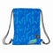 Rugtas met Koordjes Hot Wheels Let's race Blauw Zwart 26 x 34 x 1 cm