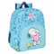 Schoolrugzak Snoopy Love Blauw 32 x 38 x 12 cm