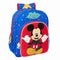 Schoolrugzak Mickey Mouse Clubhouse Good day Blauw 32 x 38 x 12 cm
