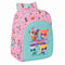 Schoolrugzak SuperKitties Roze Turkoois 26 x 34 x 11 cm