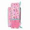 Schoolrugzak SuperKitties Roze Turkoois 26 x 34 x 11 cm