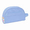 Reistasje Smiley Joyful Multicolour Licht Blauw Recyclebaar 28 x 18 x 10 cm