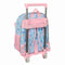 Schoolrugzak met Wielen Frozen Ice magic Blauw 28 x 34 x 10 cm