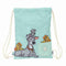 Rugtas met Koordjes Blauw 26 x 34 x 1 cm
