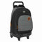 Schoolrugzak met Wielen BlackFit8 Old school Zwart Grijs 33 x 45 x 22 cm