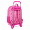 Schoolrugzak met Wielen Rainbow High Shine Multicolour 33 x 42 x 14 cm