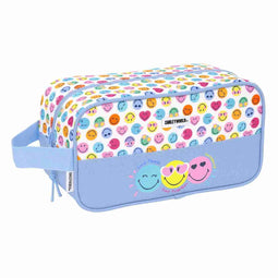Reisschoenenrek Smiley Joyful Multicolour Licht Blauw 29 x 15 x 14 cm