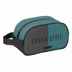 Reistasje Safta Urban style Blauw Grijs 26 x 15 x 12 cm