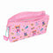 Alleshouder SuperKitties Roze Turkoois 22 x 12 x 3 cm
