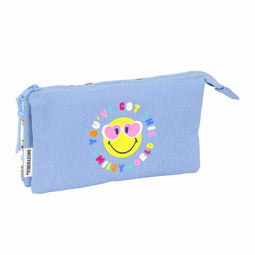 Alleshouder Smiley Joyful Multicolour Licht Blauw 22 x 12 x 3 cm