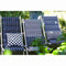 PRIVÉ-TUIN Gewatteerde ligstoel Fjord - Afneembaar canvas - Indigoblauw