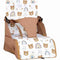 Draagbare stoelverhoger - TINEO - 30 x 28 x 13 cm - Ultra Compact - Kameel / Beren