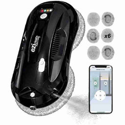 EZIclean Windobot S4 Plus raamreinigingsrobot - EZICLEAN - Roterende beweging - Reservebatterij -...