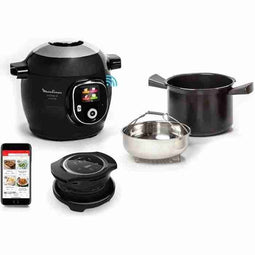 MOULINEX Cookeo Connect hogedruk slimme multicooker met Extra Crisp deksel inbegrepen YY5121FB