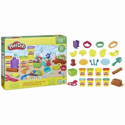 Play-Doh My Little Garden, Boetseerkleidoos om bloemen en fruit te laten groeien met accessoires,...