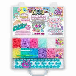 Automatische rubberen armbandmakerset - BANDAI - Rainbow Loom Boutique - Bevat 4000 rubberen band...