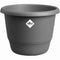 Bloempot - ELHO - Amiga Rond 25 - Zwart - L 25 x B 24,5 x H 18 cm - Buiten - 100% gerecycled