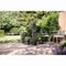 Bloempot - ELHO - Amiga Rond 25 - Zwart - L 25 x B 24,5 x H 18 cm - Buiten - 100% gerecycled