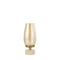 PTMD Sajeth Brass Luster Glass Stormlight On Base S