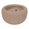 PTMD Gabor Brown Cement Outdoor Candle L