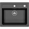 Inbouwspoelbak - Graniet - Zwart - 1 bak - 59 x 50 cm - ATROX - STRADOUR