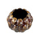 PTMD Divinder Bronze Ceramic Ribbed Pot Round L