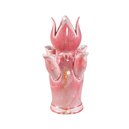 PTMD Brigittee Pink Ceramic Tulip Shape Vase L