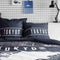 Beddengoedset - TODAY - JAVA - 2 personen - 240x220 cm - Katoen - Tokyo print - Donkerblauw