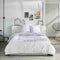 Beddengoedset - TODAY - JAVA - 2 personen - 240x220 cm - Katoen - Parijs print - Wit