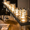 AnLi Style Hanglamp 14L cylinder mixed glass (G9)