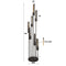 AnLi Style Vloerlamp 7L getrapt tube